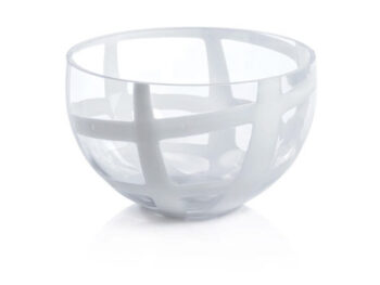 Whispers Clear Glass Bowl